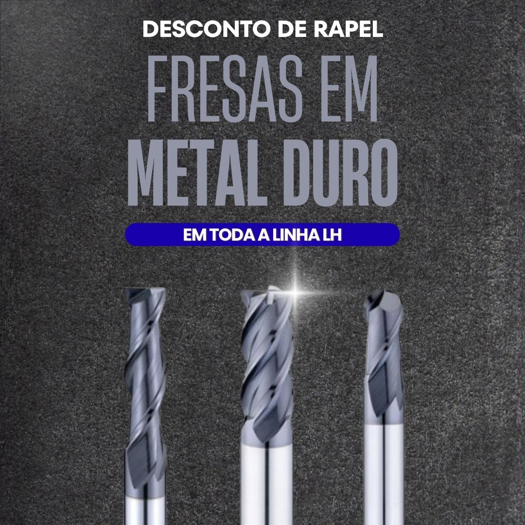 Descontos em rapel em fresas LH